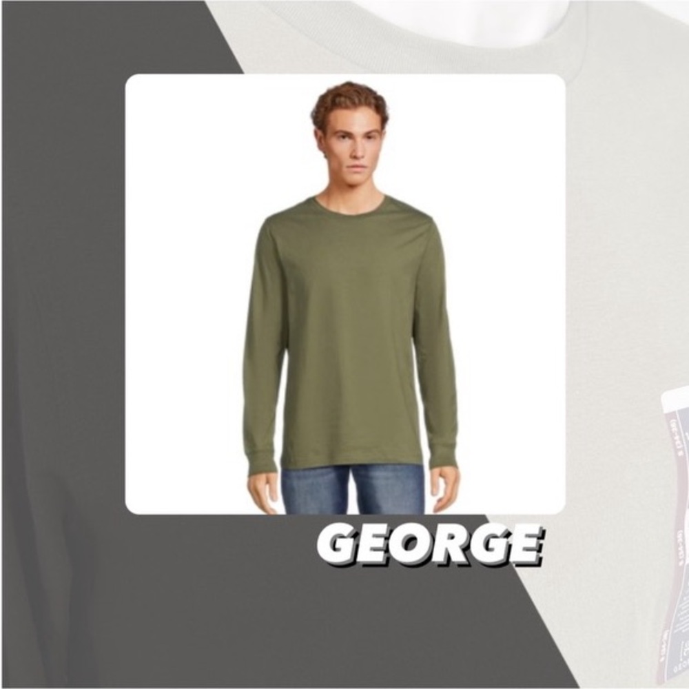 NWT George Crewneck Tee Shirt